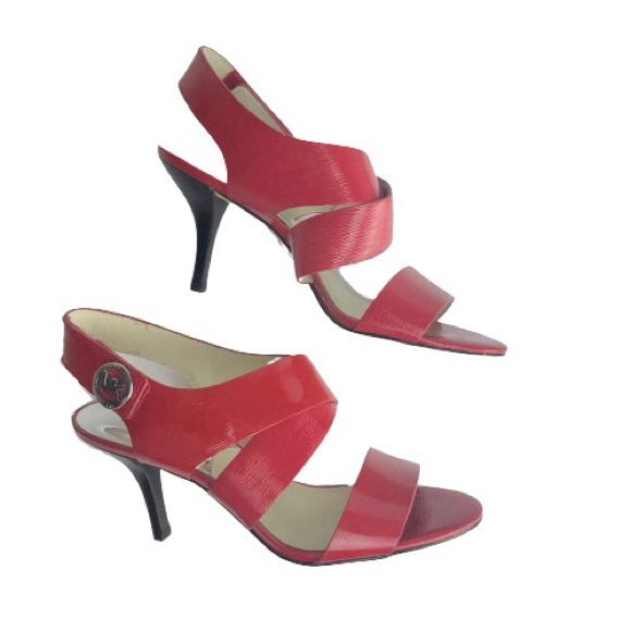 MICHAEL KORS Joselle Heels PatentLeather Slingback - Picture 5 of 8